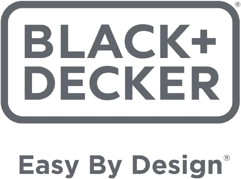 BLACK+DECKER Square Drink Coasters Set of 4 – Water-Resistant, Durable 4" Tabletop Protection