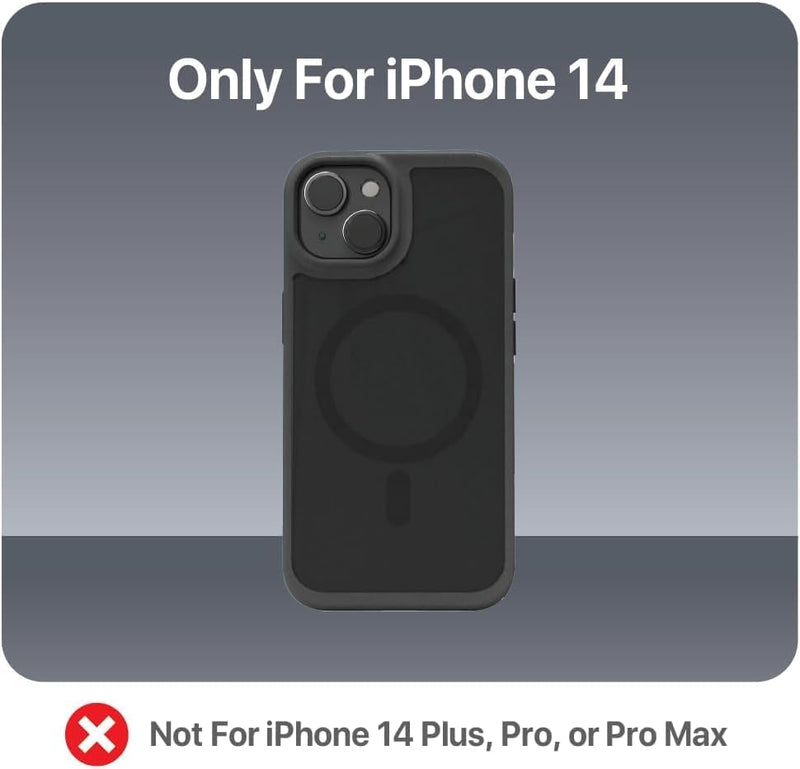 BLACK+DECKER iPhone 14 Case – MagSafe, Shockproof, Lanyard Strap, Custom Buttons