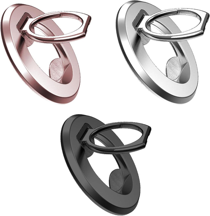 CYBERGUYS MagSafe Magnetic Phone Ring Holder – Grip Stand & Bottle Opener for iPhone 12–16