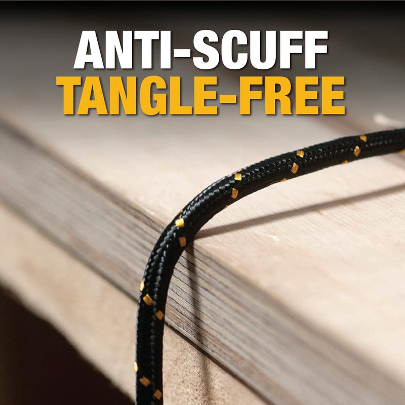 DEWALT Heavy Duty 60W USB-C Cable – Fast Charging Type-C to Type-C Jobsite Cord