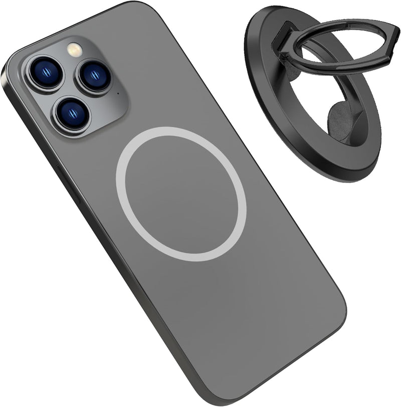 CYBERGUYS MagSafe Magnetic Phone Ring Holder – Grip Stand & Bottle Opener for iPhone 12–16