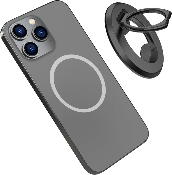 CYBERGUYS MagSafe Magnetic Phone Ring Holder – Bottle Opener, Grip Stand, Compatible w/iPhone 12–16 Series, Pro, Pro Max, Mini