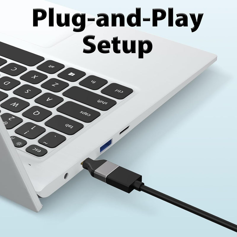 Cyberguys Micro HDMI to HDMI Adapter 2-Pack β 8K UHD Gold-Plated High-Speed Converter