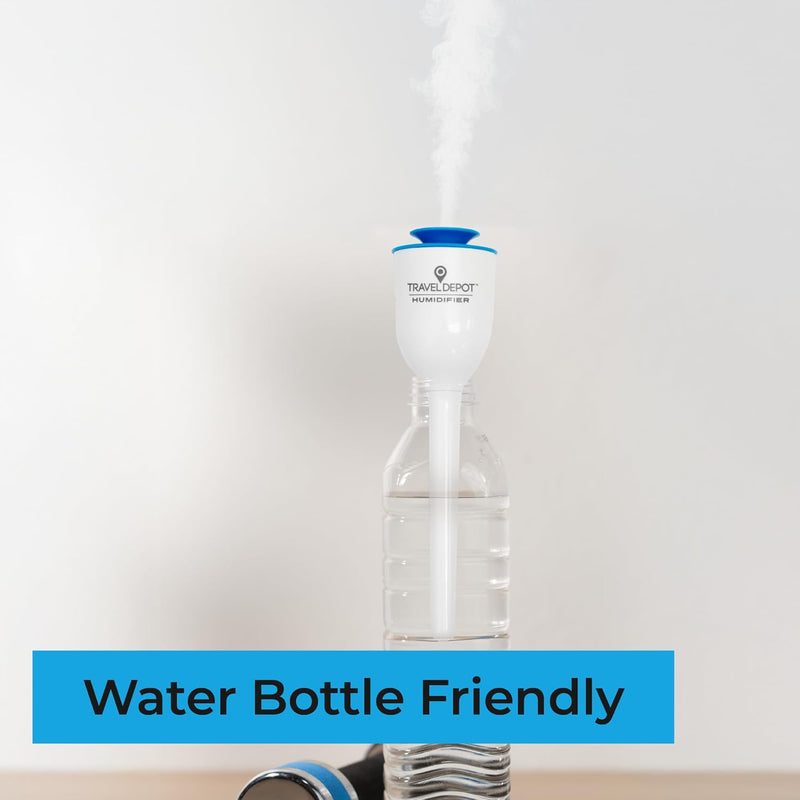 Mini Portable USB Rechargeable Humidifier – Ultra-Quiet Travel Humidifier for Home, Office & Plants