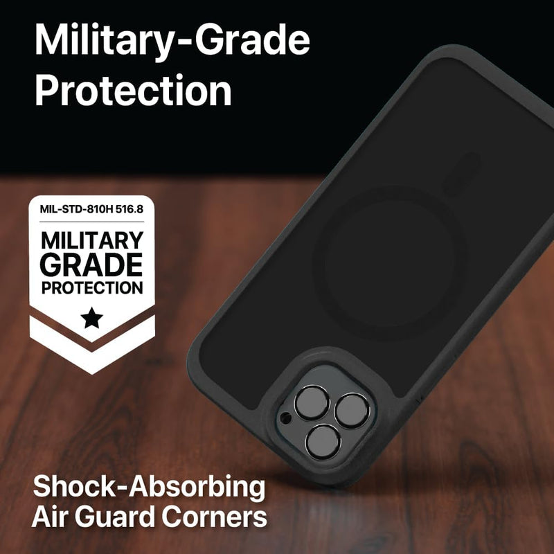 BLACK+DECKER iPhone 14 Case – MagSafe, Shockproof, Lanyard Strap, Custom Buttons