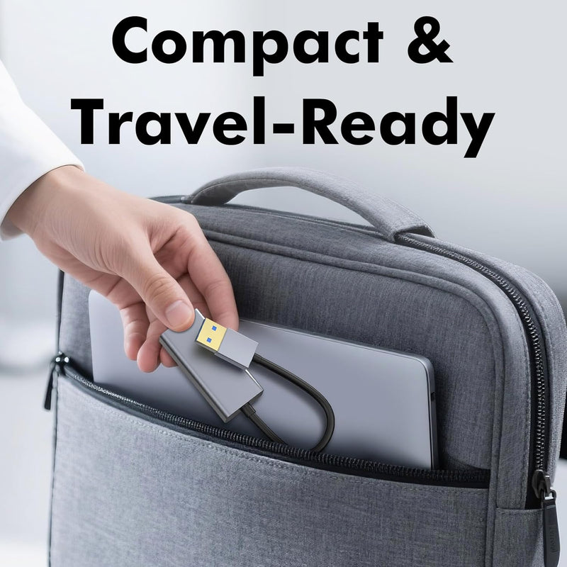 Cyberguys USB to Ethernet Adapter – 1Gbps USB 3.0 to RJ45 LAN Network Dongle