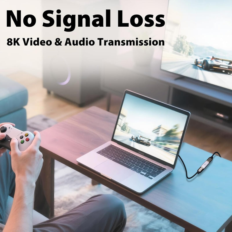 Cyberguys DisplayPort Coupler 2-Pack β 8K@60Hz DP Female to Female Extension Adapter