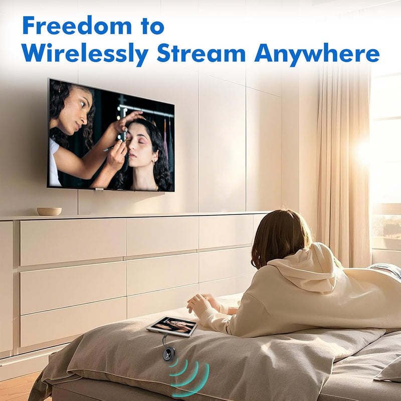 Wireless HDMI Transmitter & Receiver Kit – 1080P 60Hz HD Video/Audio Extender