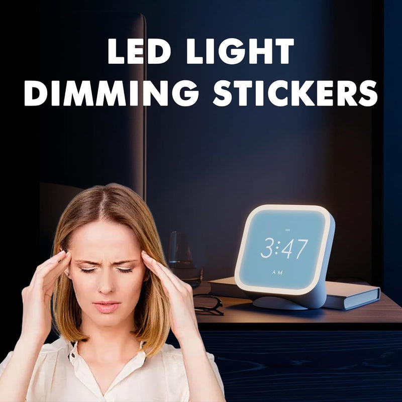 LED Light Blocking Stickers – 2 Sheets Blackout Dimming Covers for Electronics & Routers