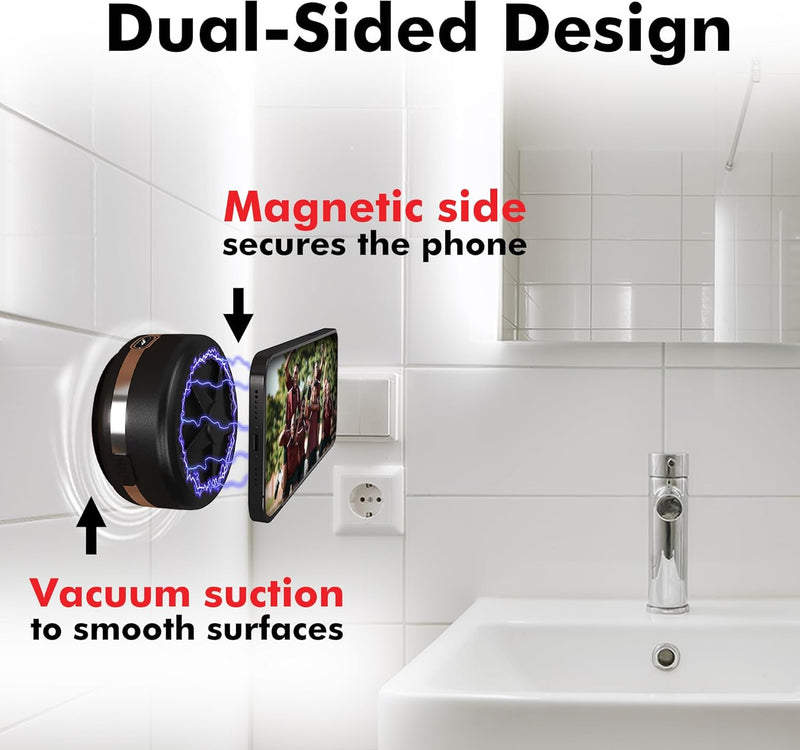 MagSafe Car & Surface Suction Phone Mount – Magnetic Holder for iPhone 15/16