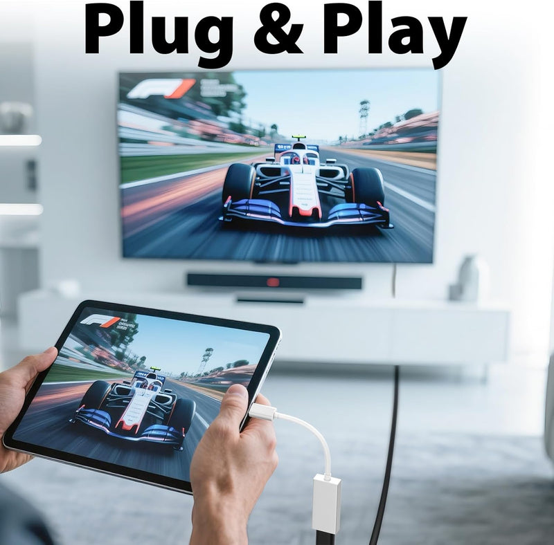 Cyberguys Mini DisplayPort to USB-C Adapter ā 4K@60Hz Thunderbolt 3 Converter for Mac