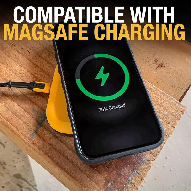 DEWALT Heavy-Duty iPhone 13 Case + Screen Protector Kit – MagSafe