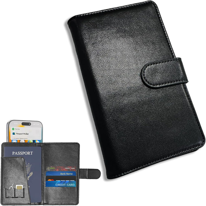 Travel Depot Passport Holder – Apple Find My Trackable Cover, 6-Month Battery