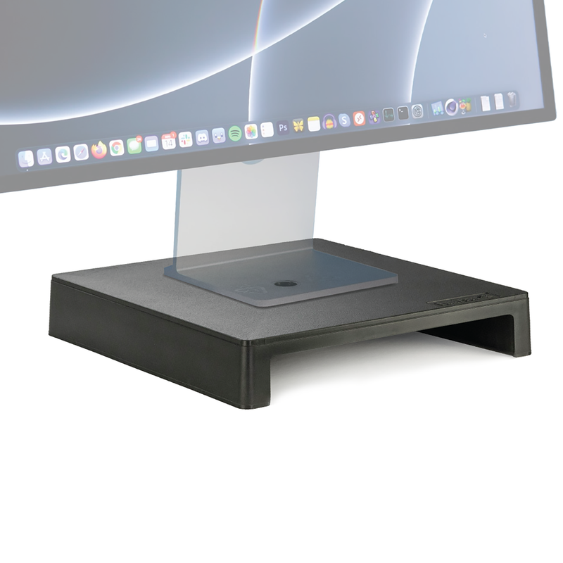 Vuryte Vuryser2 Plus Monitor Riser – Single Adjustable Black Monitor Stand