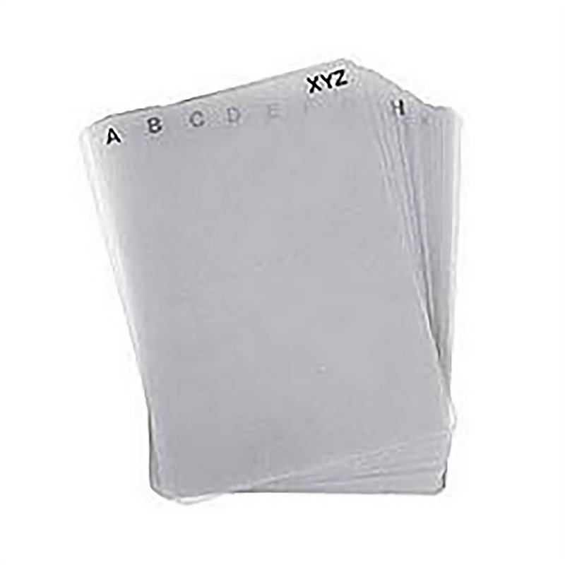 DISCSOX CD PRO ALPHABET DIVIDERS