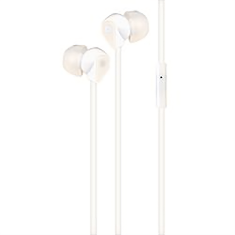 EARPHONES FLAT CORD W/MIC