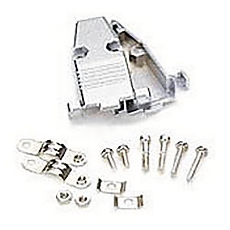 DB9 Diecast Metal Hood – Durable Connector Cover with Screws for RS232 Cables