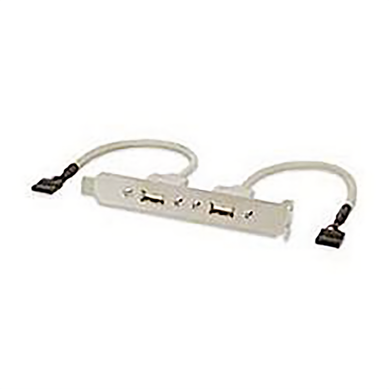 2 PORT USB BRACKET TO 2-5 PIN INTERNAL CABLE
