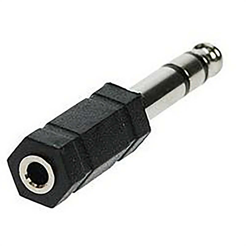 1/4IN STEREO PLUG TO 3.5MM STEREO JACK