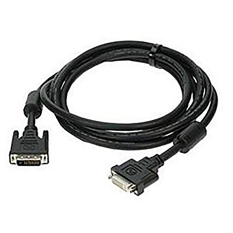 2M DVI-D M/F DUAL LINK EXTENSION CABLE, BLACK