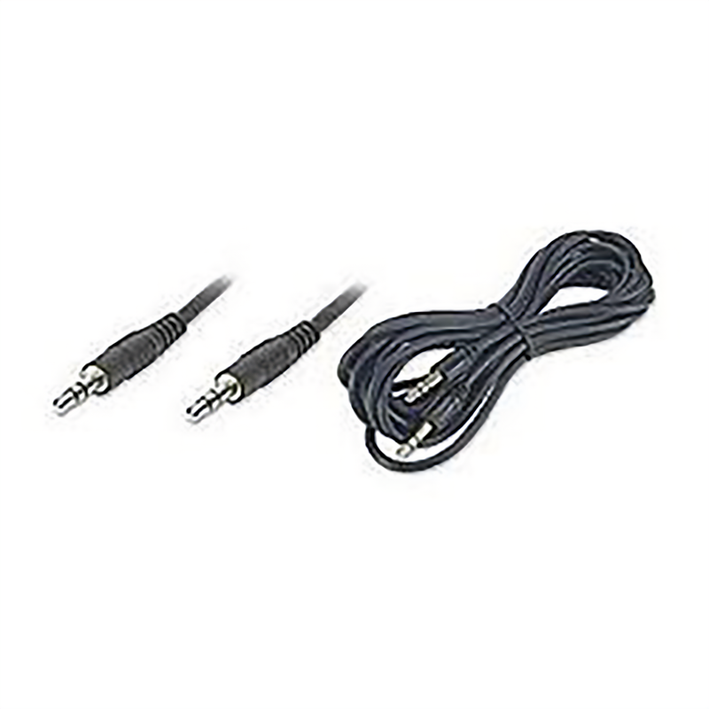 STEREO 3.5MM MINI PLUG AUDIO CABLE, M/M, 12FT