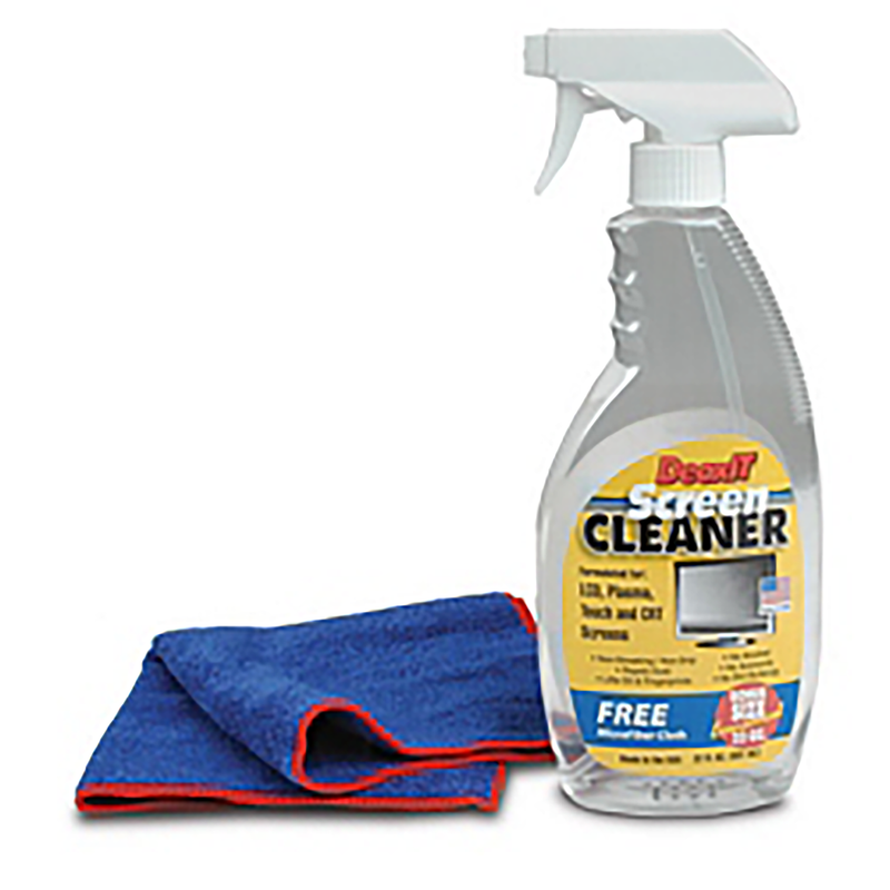 DEOXIT SCREEN CLEANER KIT WITH MICROFIBER CLOTH