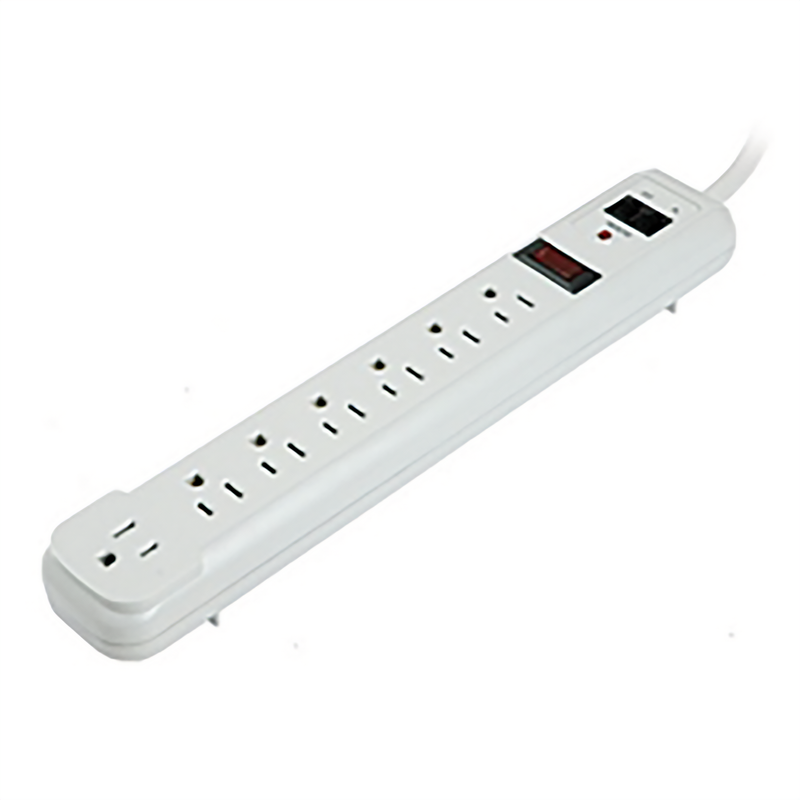 7-OUTLET PLASTIC POWER STRIP