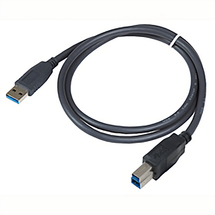 USB 3.0 A Male to B Male Cable, Black – SuperSpeed Data Transfer Cord