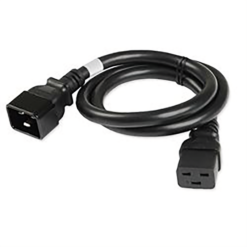 SERVER GRADE 250V POWER CABLE C20 TO C19, 8FT.