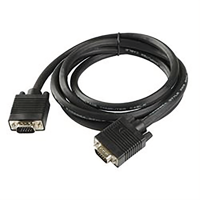 SVGA MONITOR CABLE, HD15 M/M, 6FT
