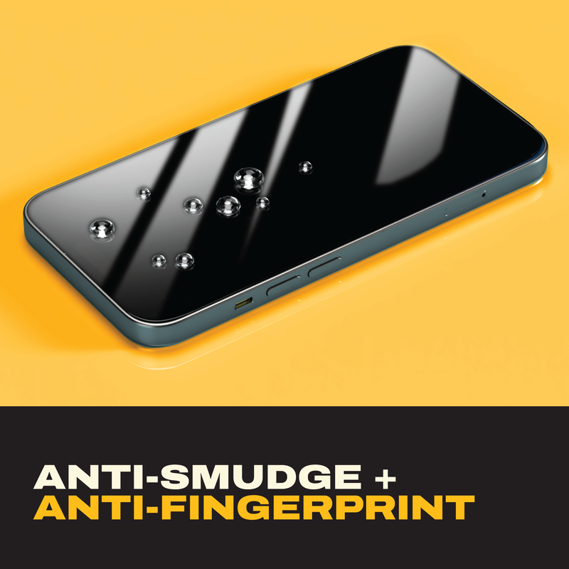 DEWALT Glass Screen Protectors for iPhone 17 Air/Pro/Pro Max (2-Pack) – HD Clear 9H Glass