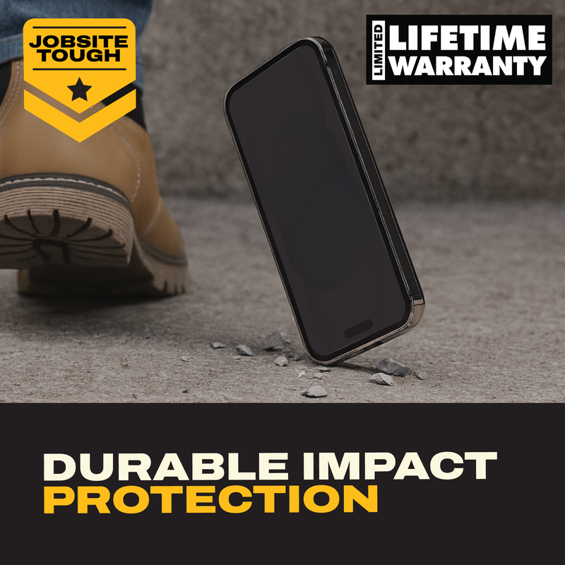 DEWALT Privacy Screen Protectors for iPhone 17 Air/Pro/Pro Max (2-Pack) ā Anti-Spy 9H Glass