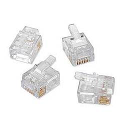 EZ-RJ11/12 CONNECTORS, 50PC