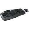 Wireless Wave Combo Keyboard and Mouse Kit, USB