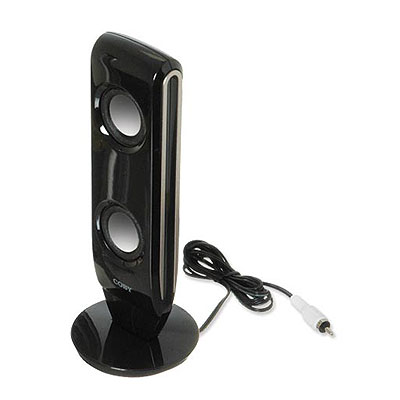 Coby  Speaker System on Performance 2 1 Channel Mp3 Speaker System  Coby Electronics  Csmp77