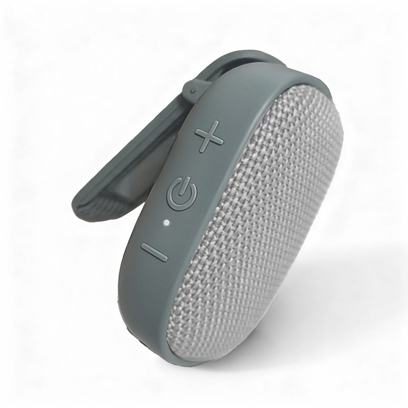 Travel Depot Mini Wearable Bluetooth 5.3 Speaker – Clip-On IPX5 with Mic