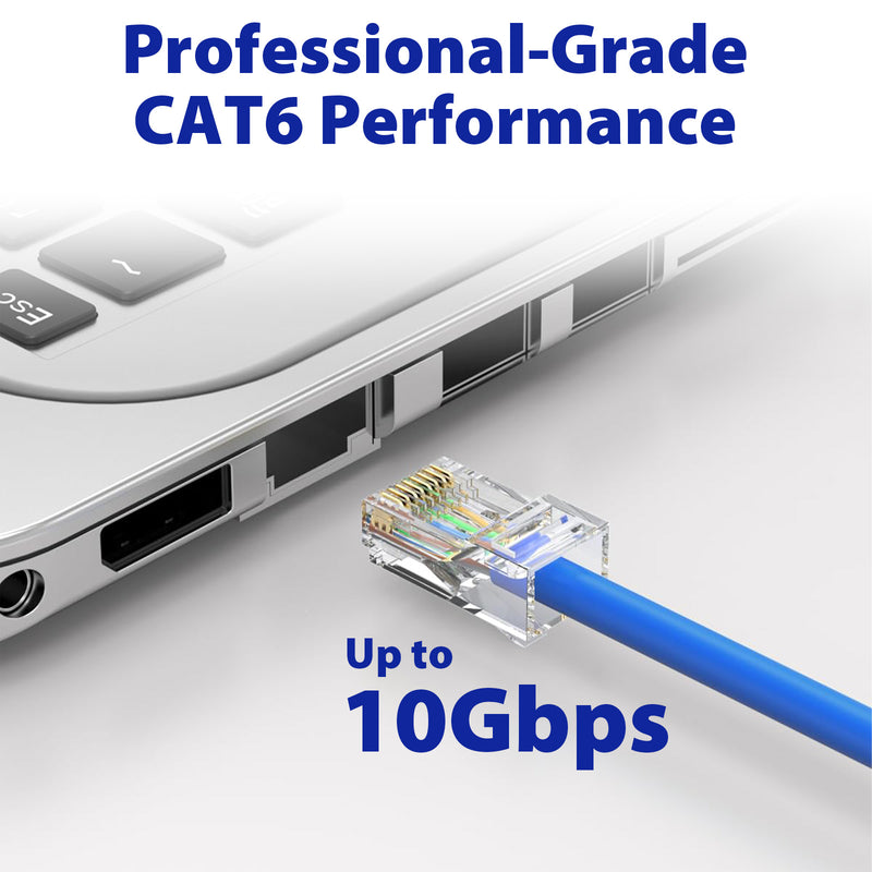 Cyberguys CAT6 Pass-Through RJ45 Connectors