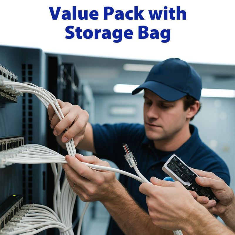 Cyberguys CAT6 Pass-Through RJ45 Connectors