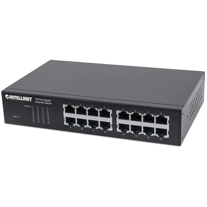 INTELLINET 16 PORT GIGABIT ETHERNET SWITCH