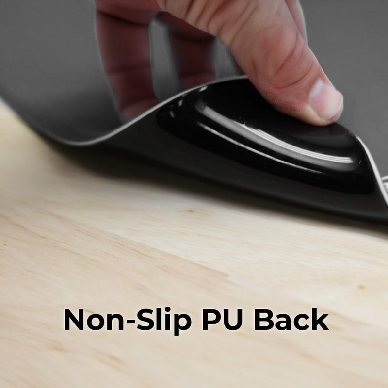 BLACK+DECKER Ergonomic Mouse Pad with Wrist Support – Gel Wrist Rest, Non-Slip Base