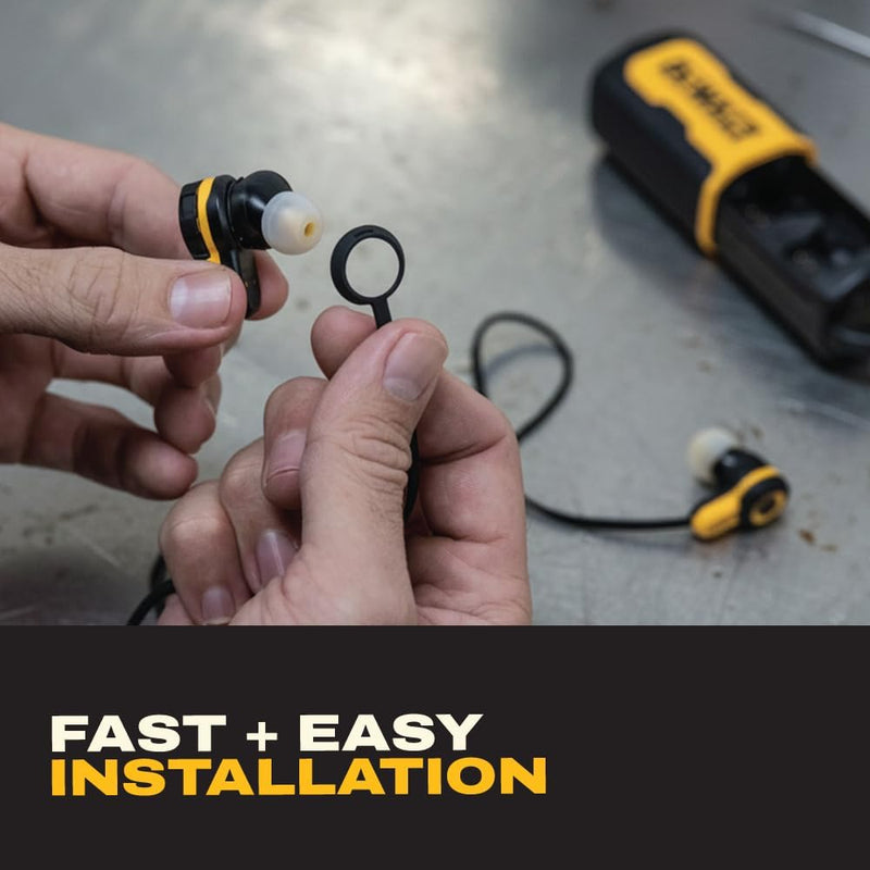 DEWALT Anti-Loss Lanyard for Wireless Earbuds – Secure Detachable Neck Strap