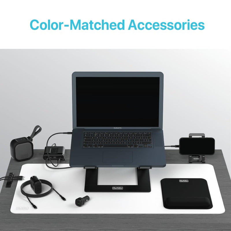 BLACK+DECKER USB-C to Lightning Cable – Fast Braided iPhone Charger Cord, Durable & Travel-Ready