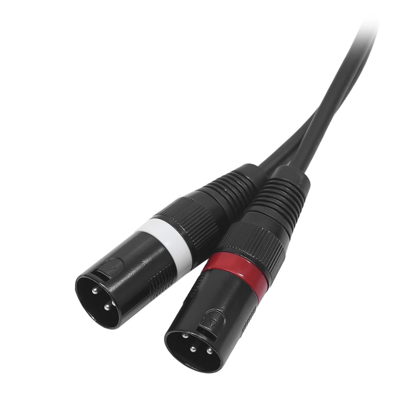 Cyberguys RCA to XLR Audio Cable – Bi-Directional Shielded Stereo Cord