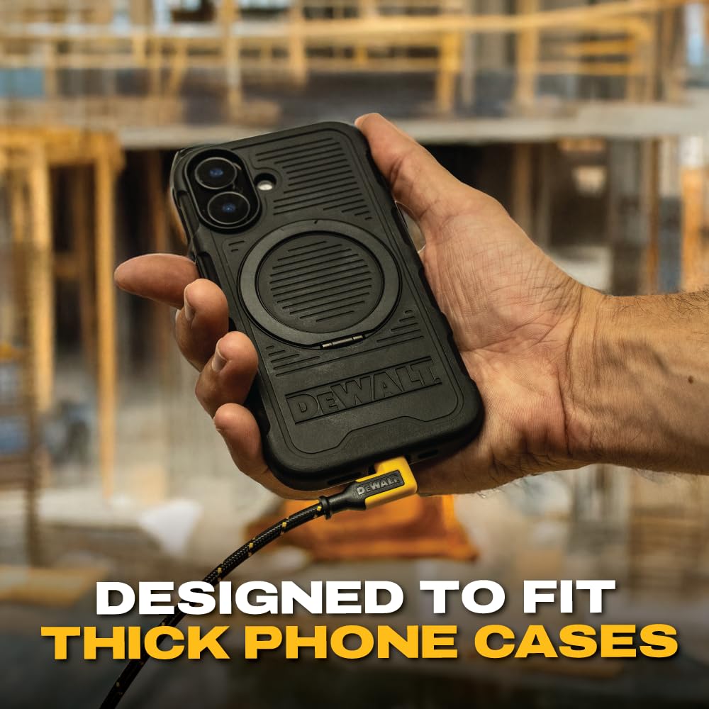 DEWALT Heavy Duty Right Angle USB-C Cable - Thumbnail 4