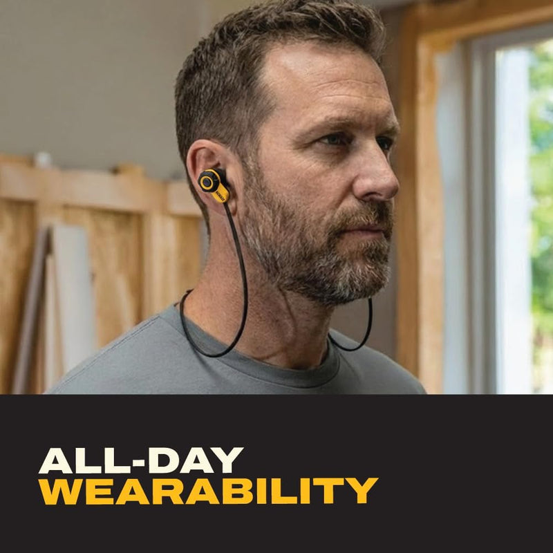 DEWALT Anti-Loss Lanyard for Wireless Earbuds – Secure Detachable Neck Strap