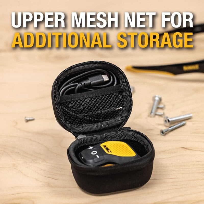 DEWALT Protective Headphone Case – TWS Earbuds & Wearable Speaker