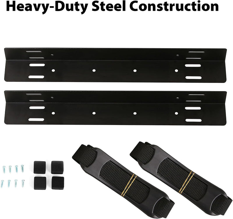 Economical Under Desk PC Mount, Adjustable Steel Frame – 44 lb Capacity