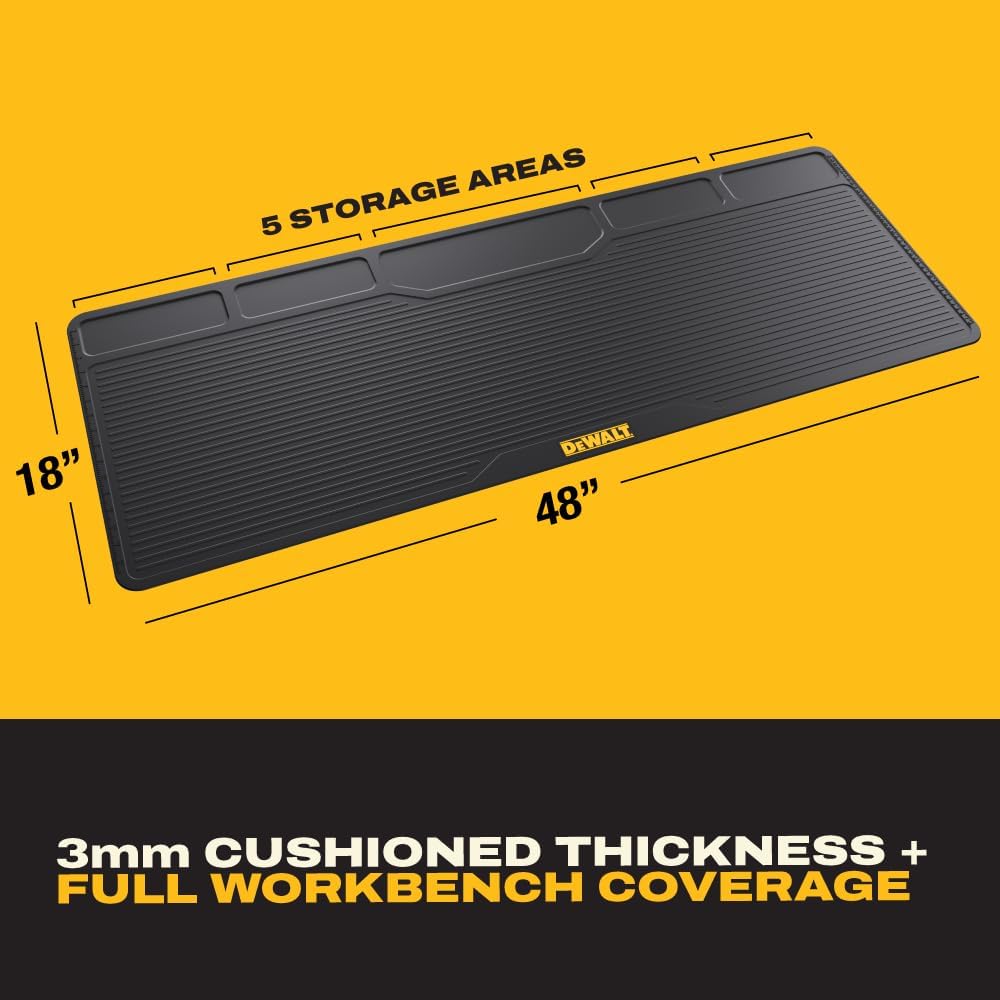 DEWALT 18x48 Silicone Workbench Mat — Cyberguys
