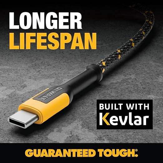 DEWALT USB C to C Charging Cable