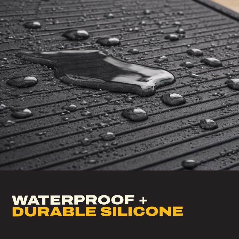 DEWALT Protective Workbench Mat 18x48 in, Heavy Duty Silicone Grip Surface